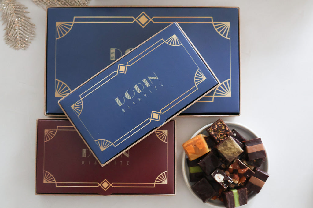 ASSORTIMENT DE CARAMELS - BOÎTE ART DÉCO