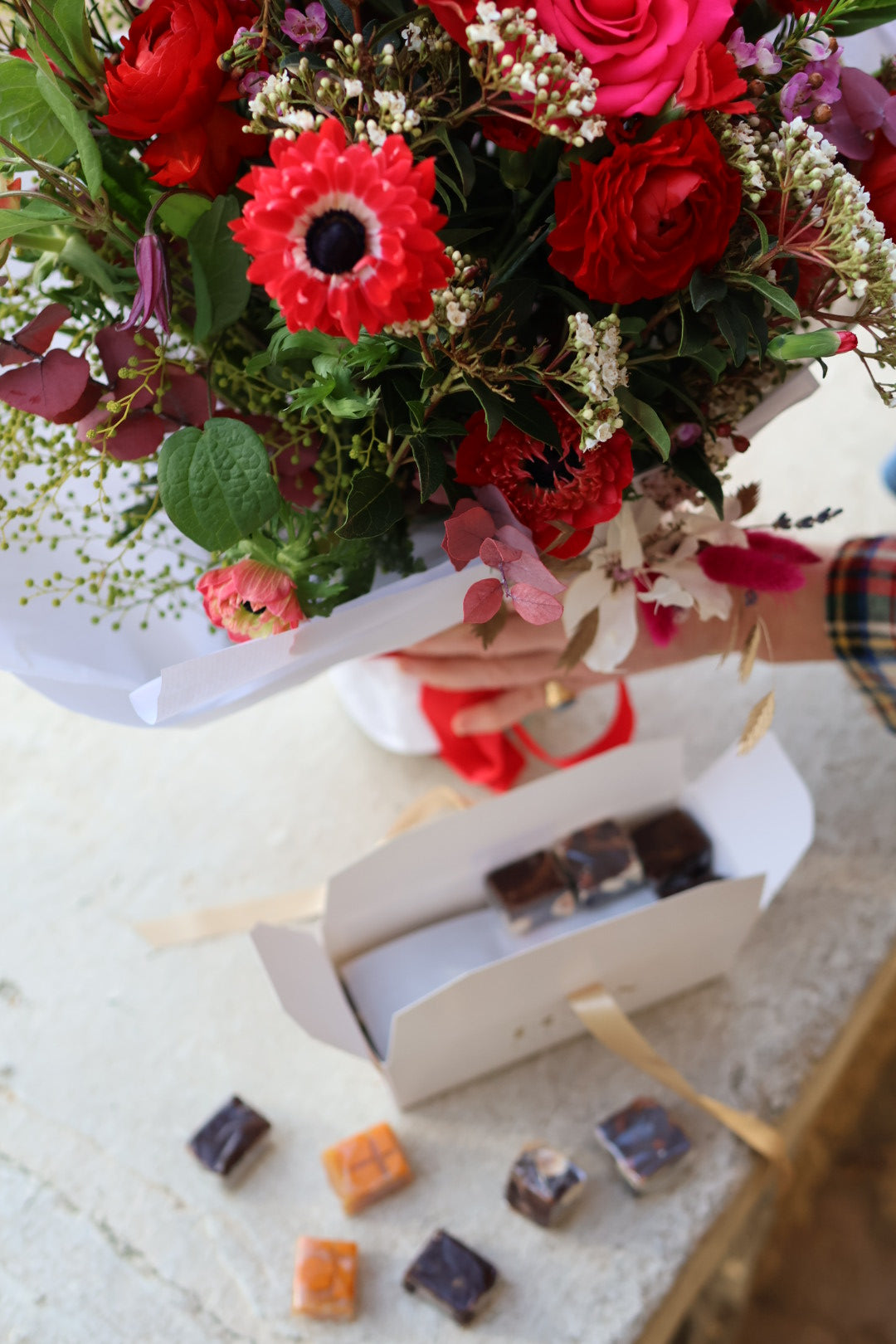 Saint Valentin : le duo gourmand et fleuri